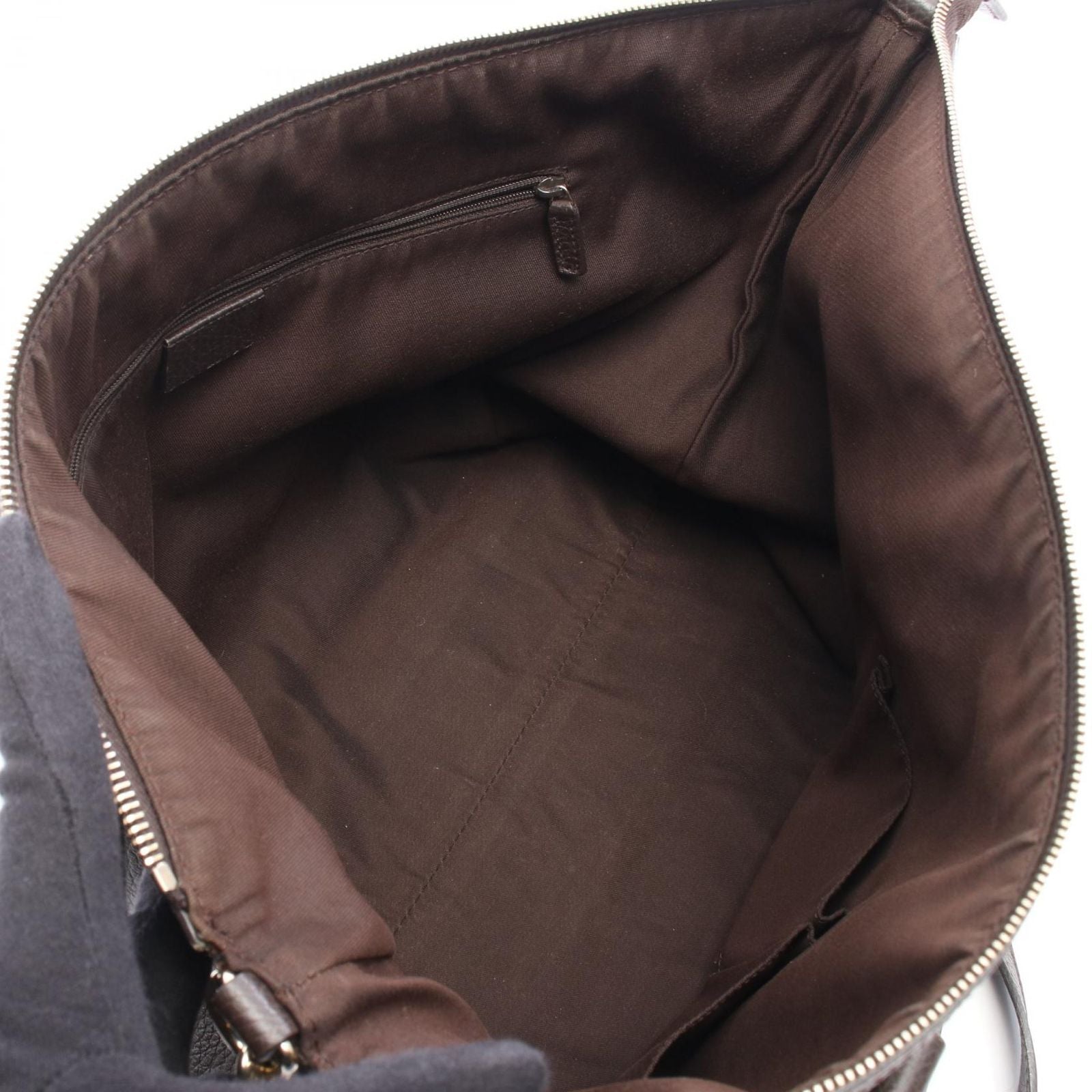 Gucci Tote 2-Way Brown Leather Bamboo — view 3