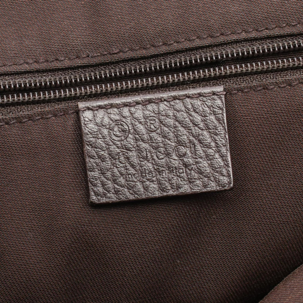 Gucci Tote 2-Way Brown Leather Bamboo — view 4