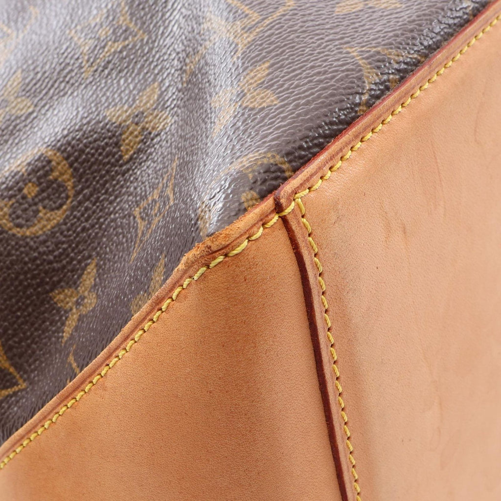 Louis Vuitton Tote Cabas Mezzo Canvas Leather — view 9