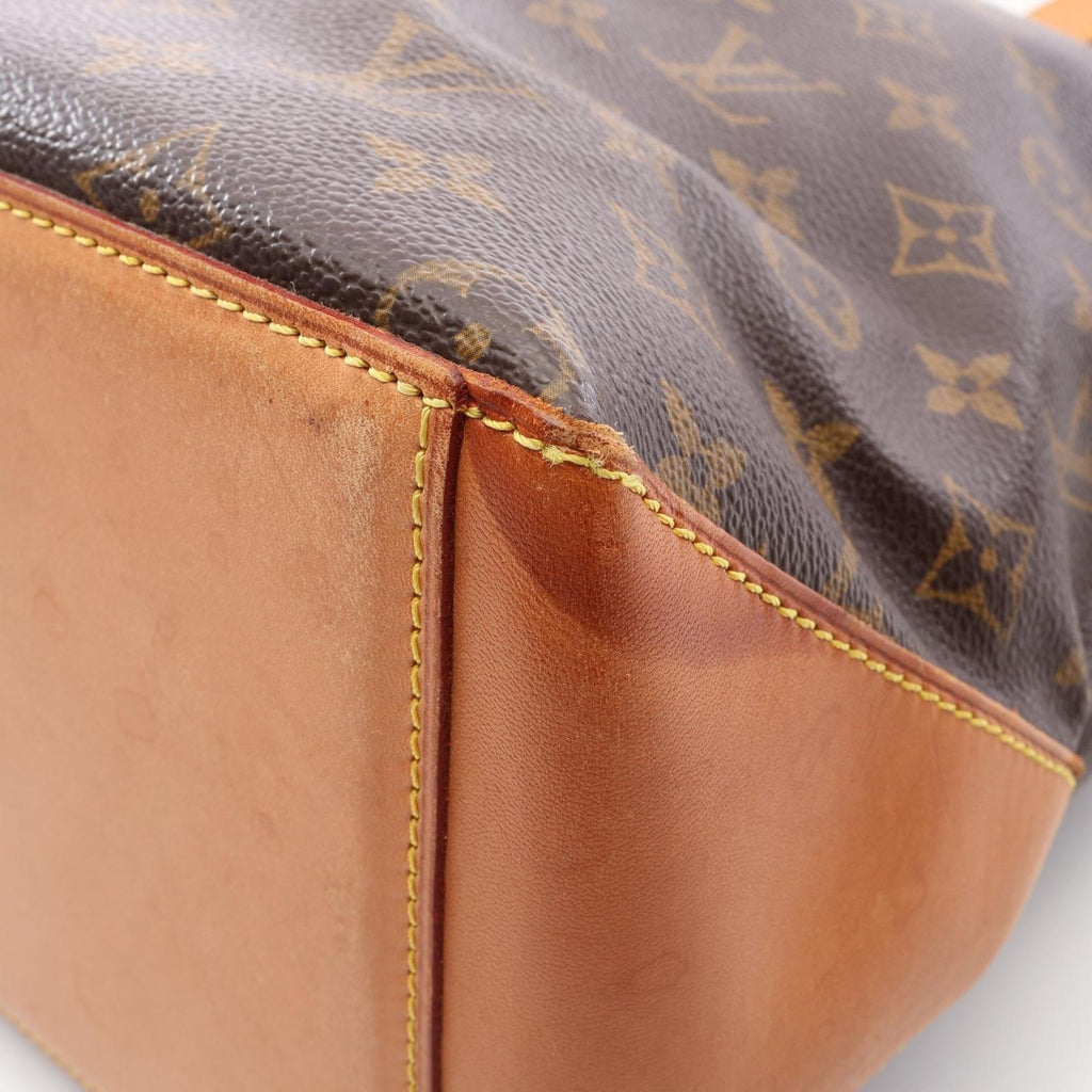 Louis Vuitton Tote Cabas Mezzo Canvas Leather — view 8