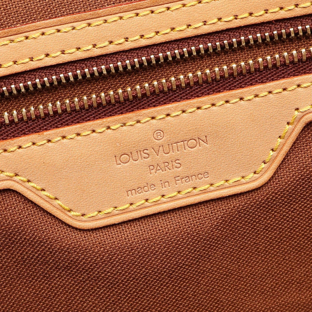 Louis Vuitton Tote Cabas Mezzo Canvas Leather — view 4