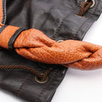 Fendi Zucca Bucket Bag Brown Canvas Leather — view 9