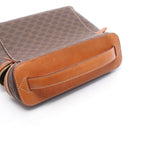 Celine Handbag Macadam Brown Canvas Leather Vanity — view 6