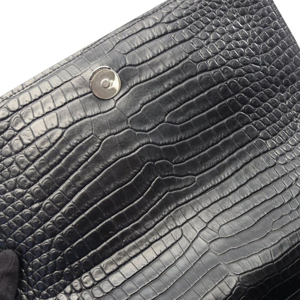 Saint Laurent Paris Shoulder Bag Sunset Large Croco — view 6