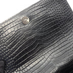 Saint Laurent Paris Shoulder Bag Sunset Large Croco — view 6