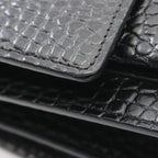 Saint Laurent Paris Shoulder Bag Sunset Large Croco — view 9