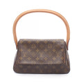 Louis Vuitton Handbag Mini Looping Canvas Leather