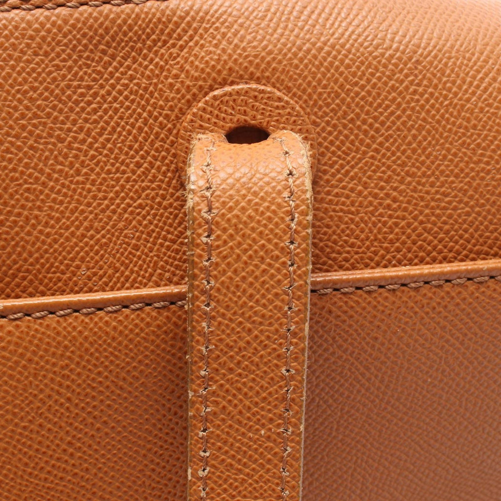 Chanel Shoulder Bag Camel Caviar Leather — view 7