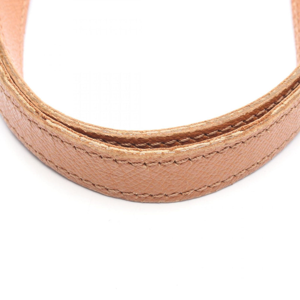Chanel Shoulder Bag Camel Caviar Leather — view 9