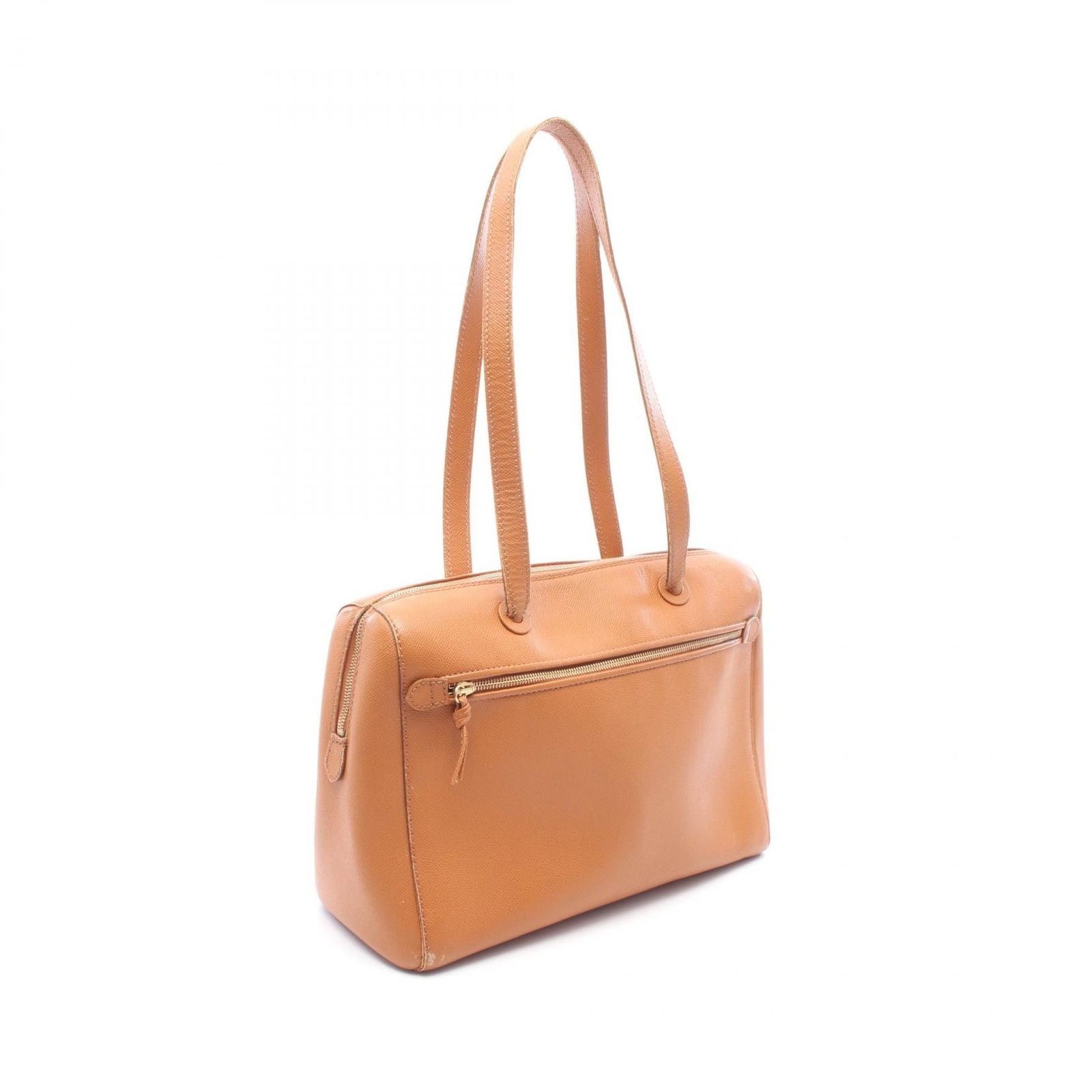 Chanel Shoulder Bag Camel Caviar Leather — view 2