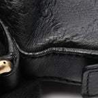 Gucci Handbag Guccissima 2-Way Black Leather Tote — view 8