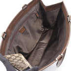 Gucci Tote Bag GG Canvas 002 Beige Brown Jackie