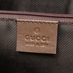 Gucci Tote Bag GG Canvas 002 Beige Brown Jackie