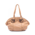 Bottega Veneta Shoulder Bag Brown Leather