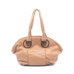 Bottega Veneta Shoulder Bag Brown Leather