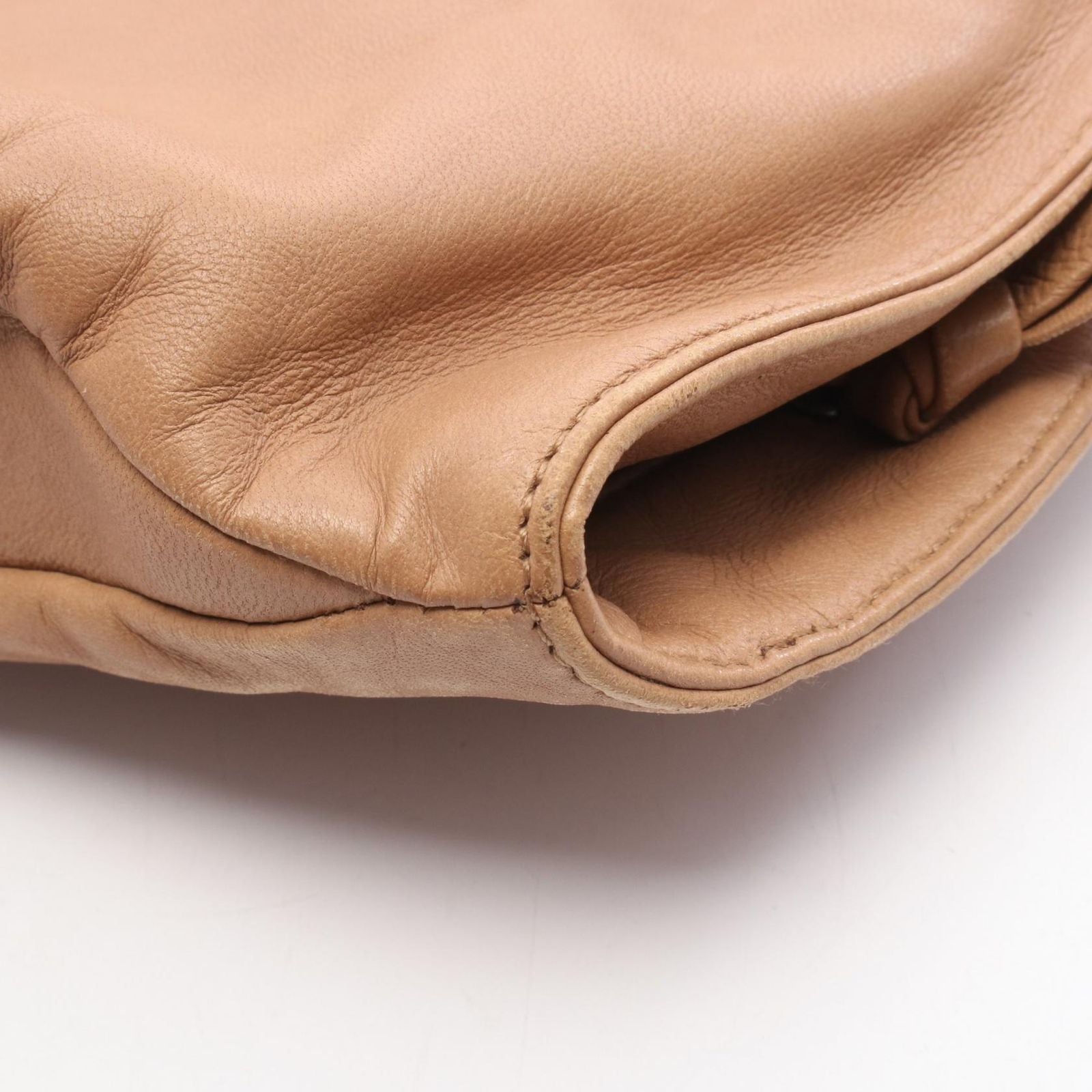 Bottega Veneta Shoulder Bag Brown Leather — view 9