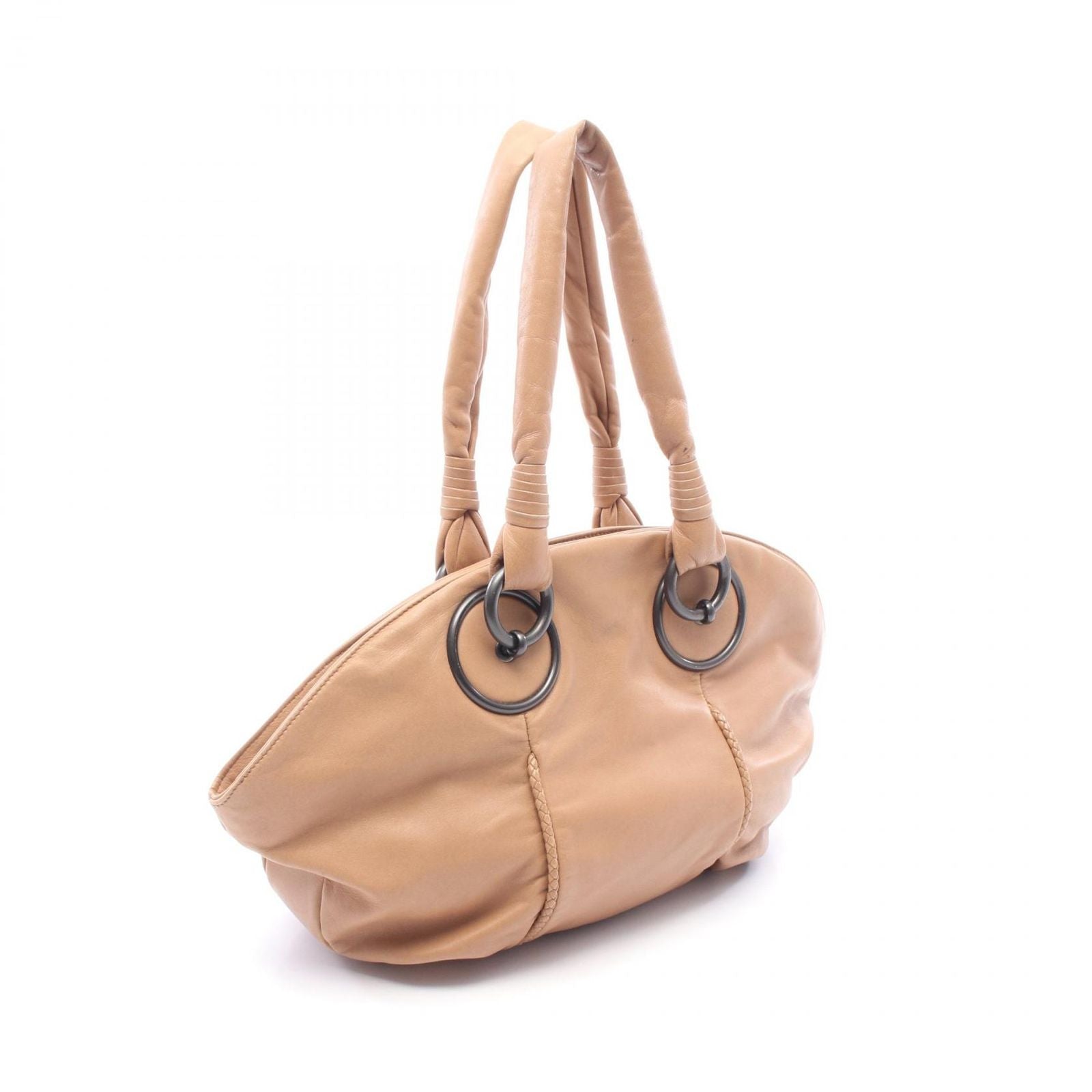 Bottega Veneta Shoulder Bag Brown Leather — view 2