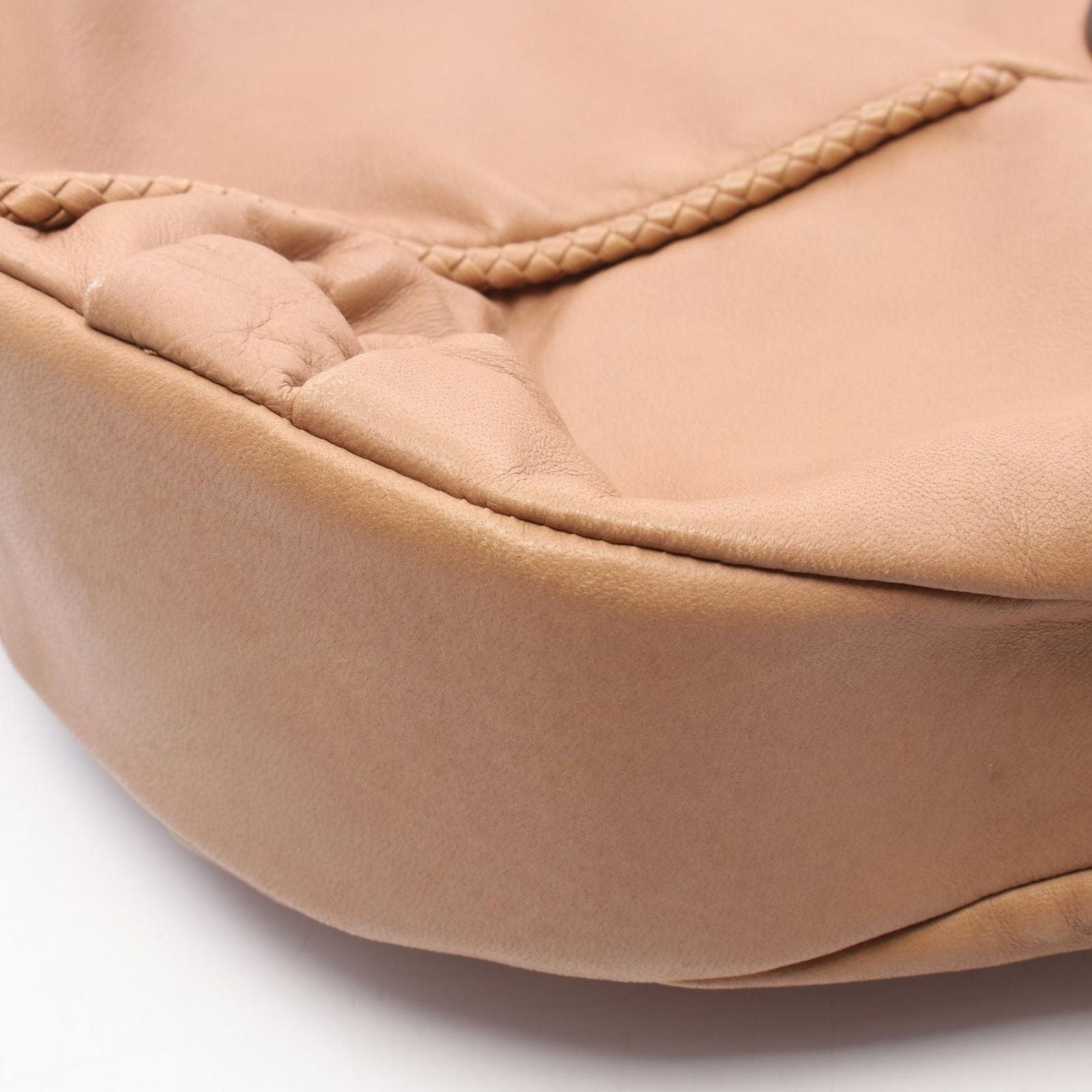 Bottega Veneta Shoulder Bag Brown Leather — view 8