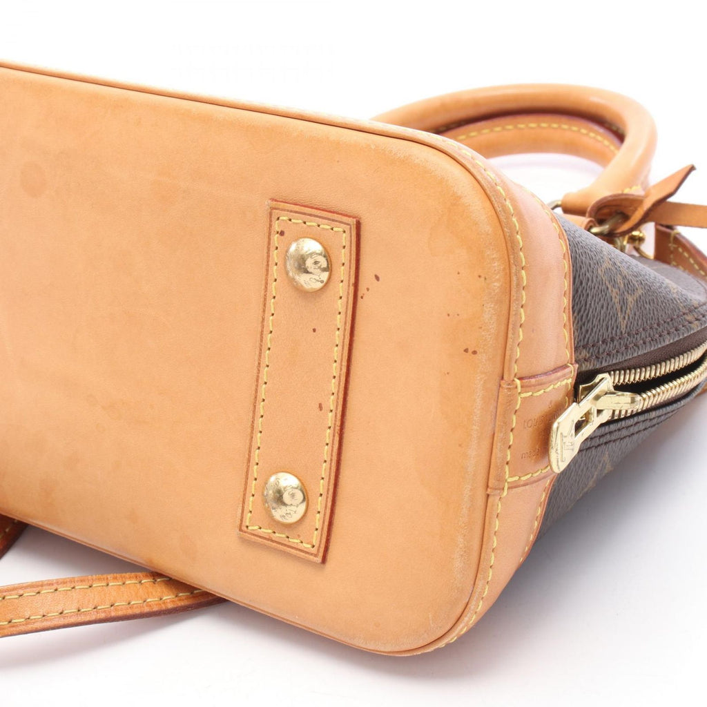 Louis Vuitton Handbag Alma BB 2-Way Canvas Leather — view 8