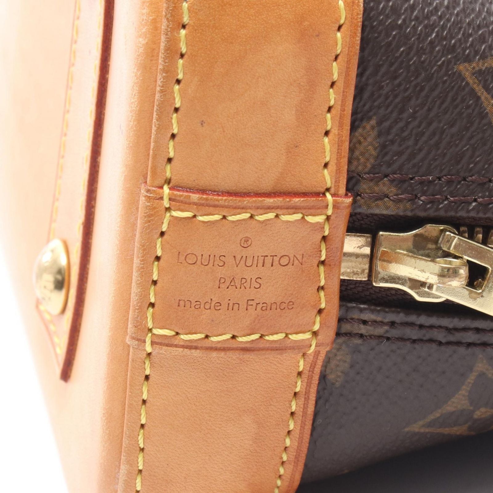Louis Vuitton Handbag Alma BB 2-Way Canvas Leather — view 4