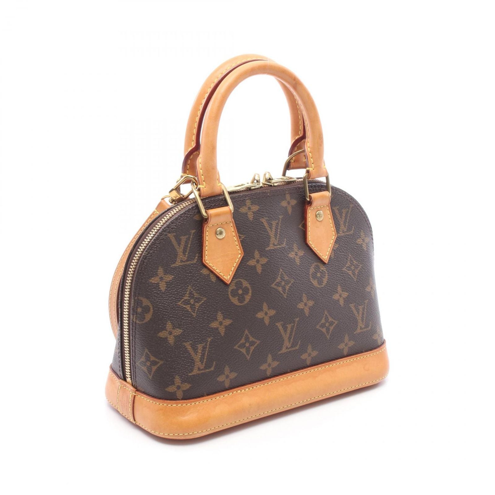 Louis Vuitton Handbag Alma BB 2-Way Canvas Leather — view 2