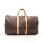 Louis Vuitton Boston Bag Keepall 55 Canvas Leather