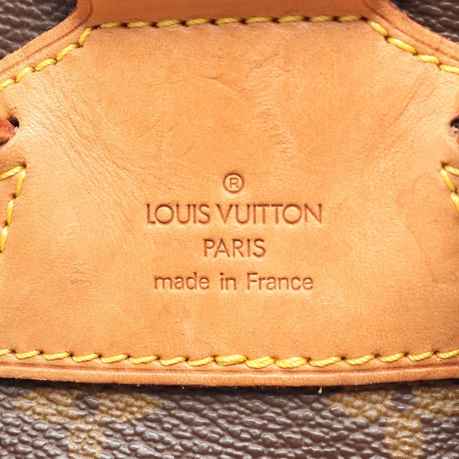Louis Vuitton Backpack Montsouris MM Canvas Leather