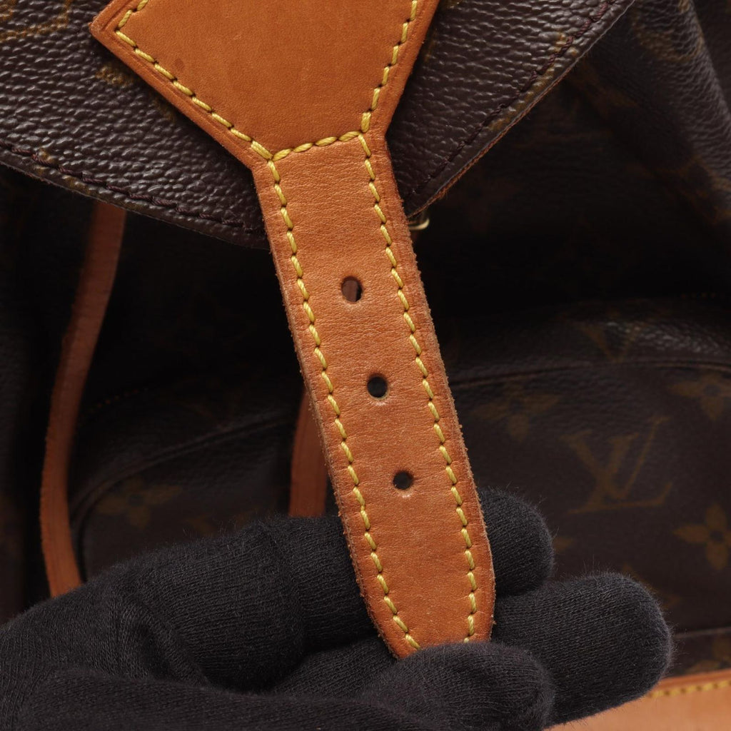 Louis Vuitton Backpack Montsouris MM Canvas Leather