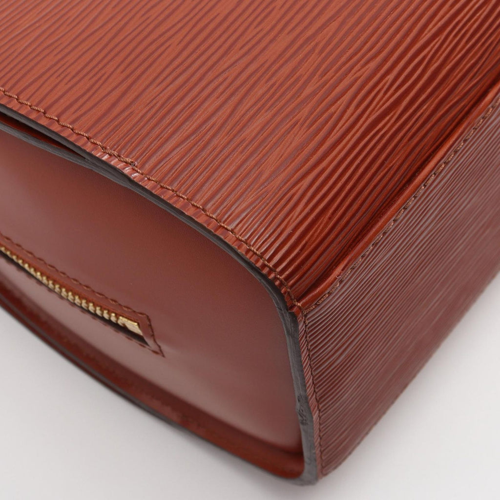 Louis Vuitton Handbag Pont Neuf Kenyan Brown Leather — view 6