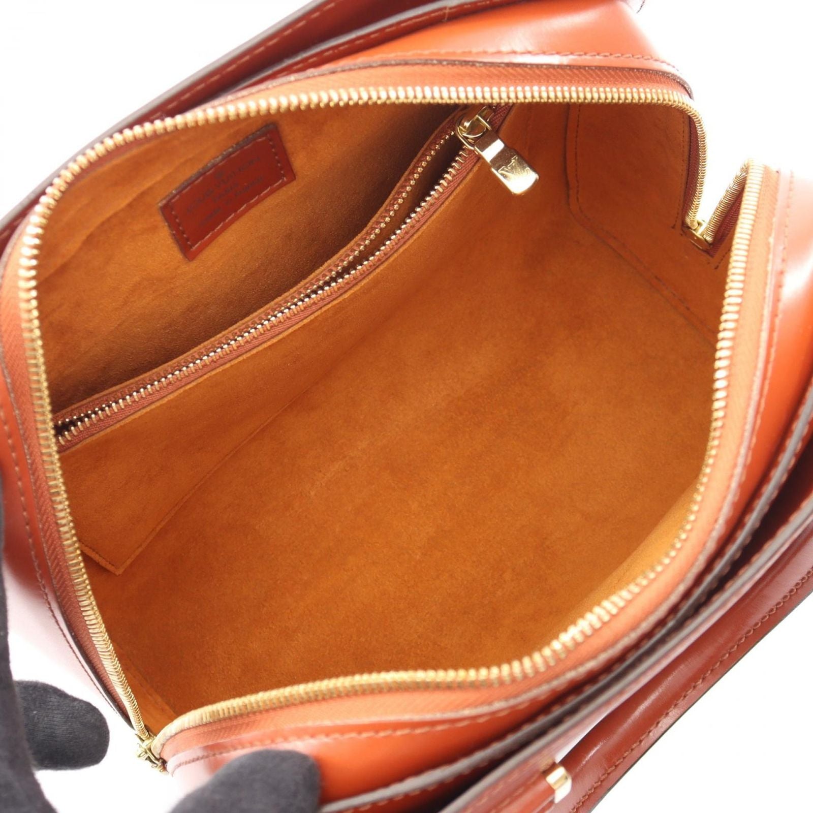 Louis Vuitton Handbag Pont Neuf Kenyan Brown Leather — view 3