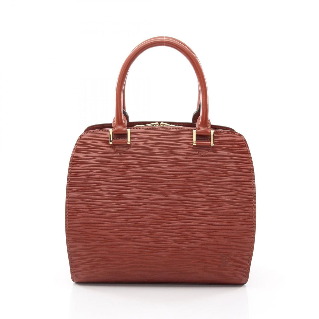 Louis Vuitton Handbag Pont Neuf Kenyan Brown Leather