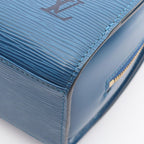 Louis Vuitton Handbag Pont Neuf Toledo Blue Leather — view 6