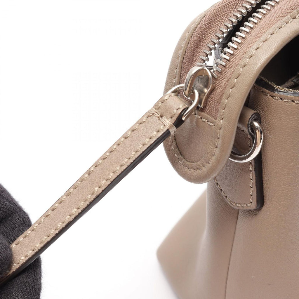 Fendi Handbag by the Way Medium 2-Way Gray Leather — view 7