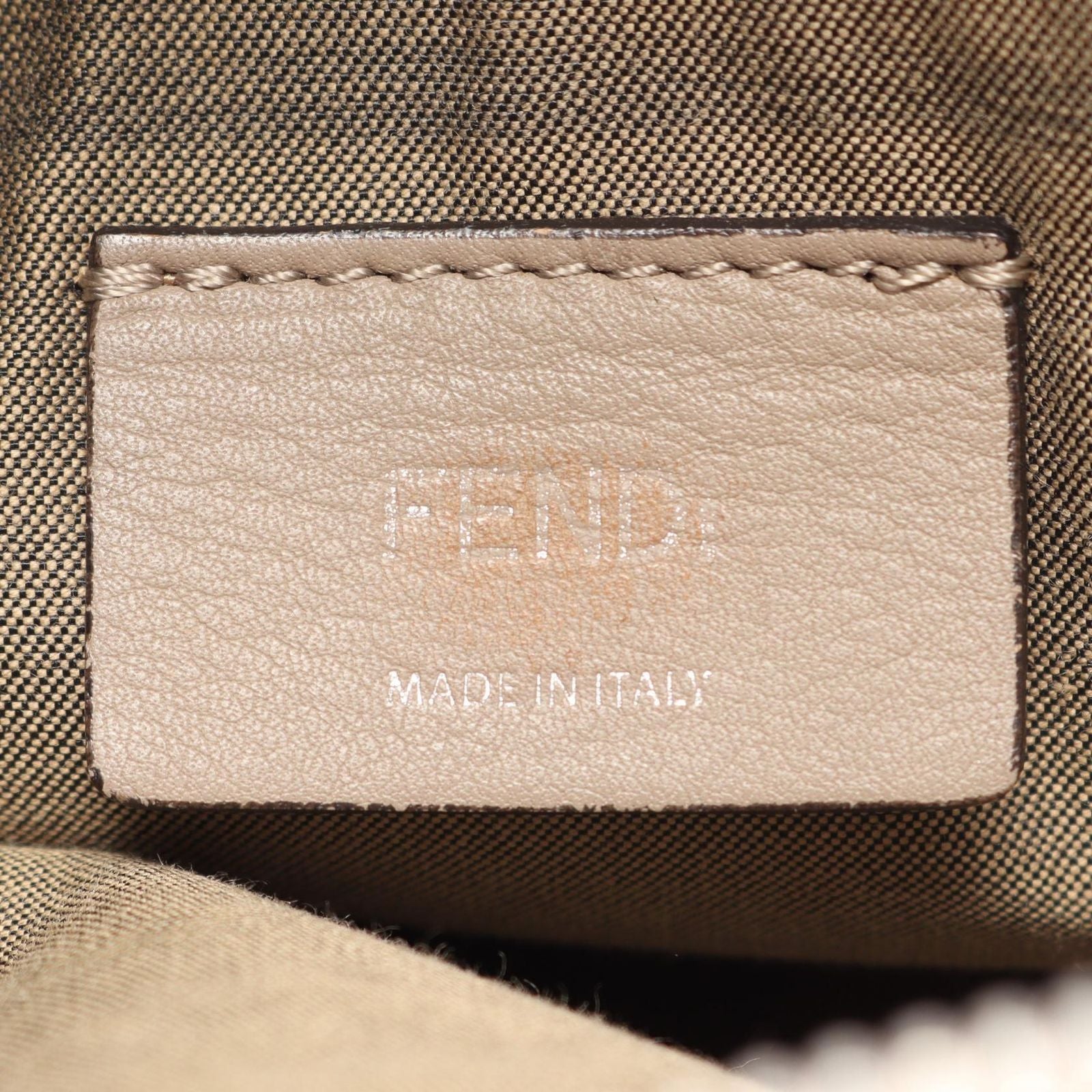 Fendi Handbag by the Way Medium 2-Way Gray Leather — view 4