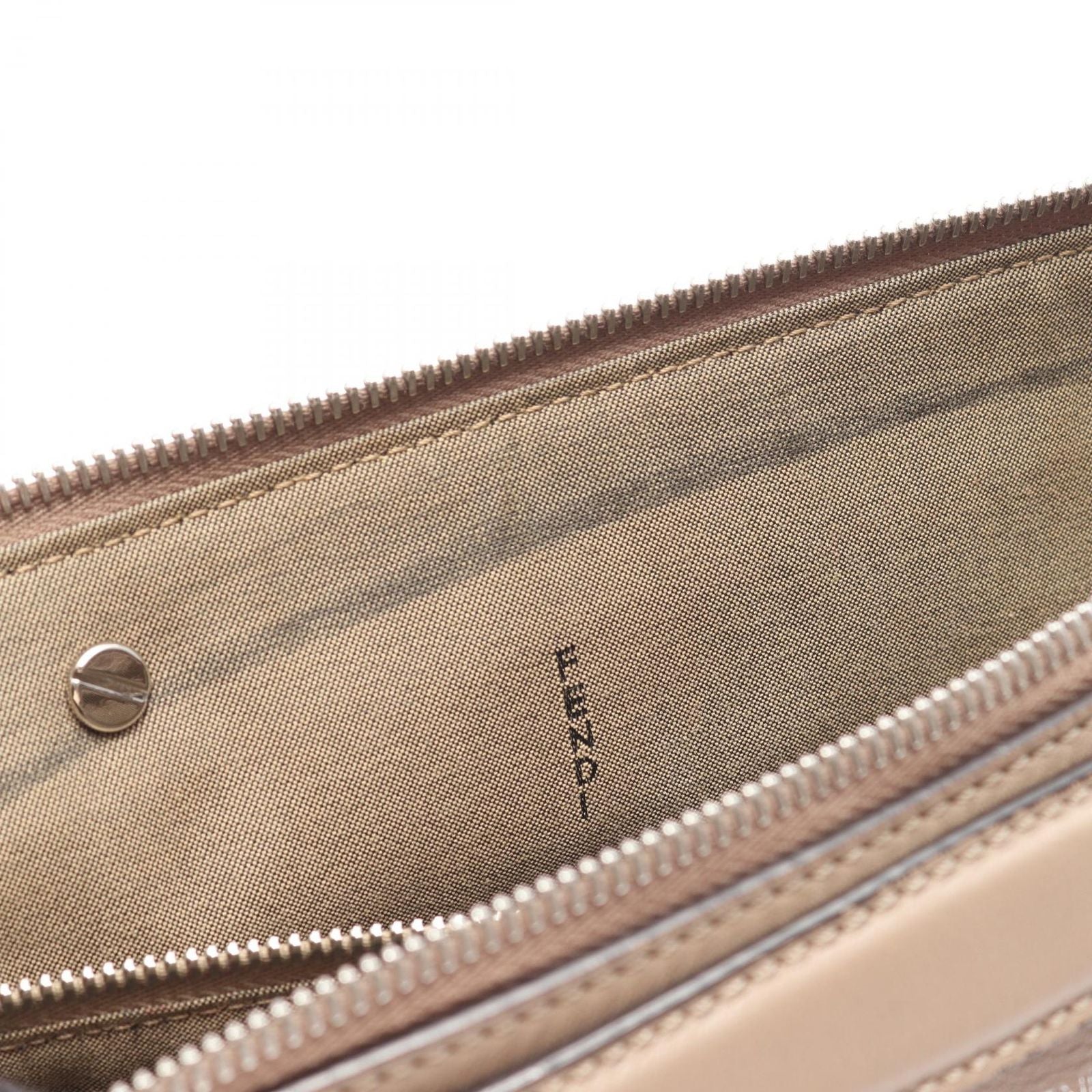 Fendi Handbag by the Way Medium 2-Way Gray Leather — view 5