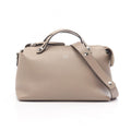 Fendi Handbag by the Way Medium 2-Way Gray Leather