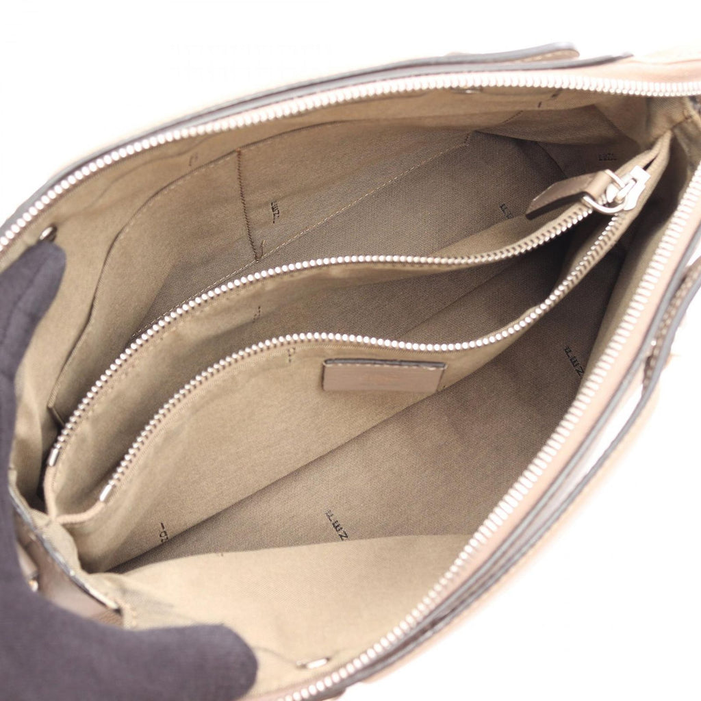 Fendi Handbag by the Way Medium 2-Way Gray Leather — view 3