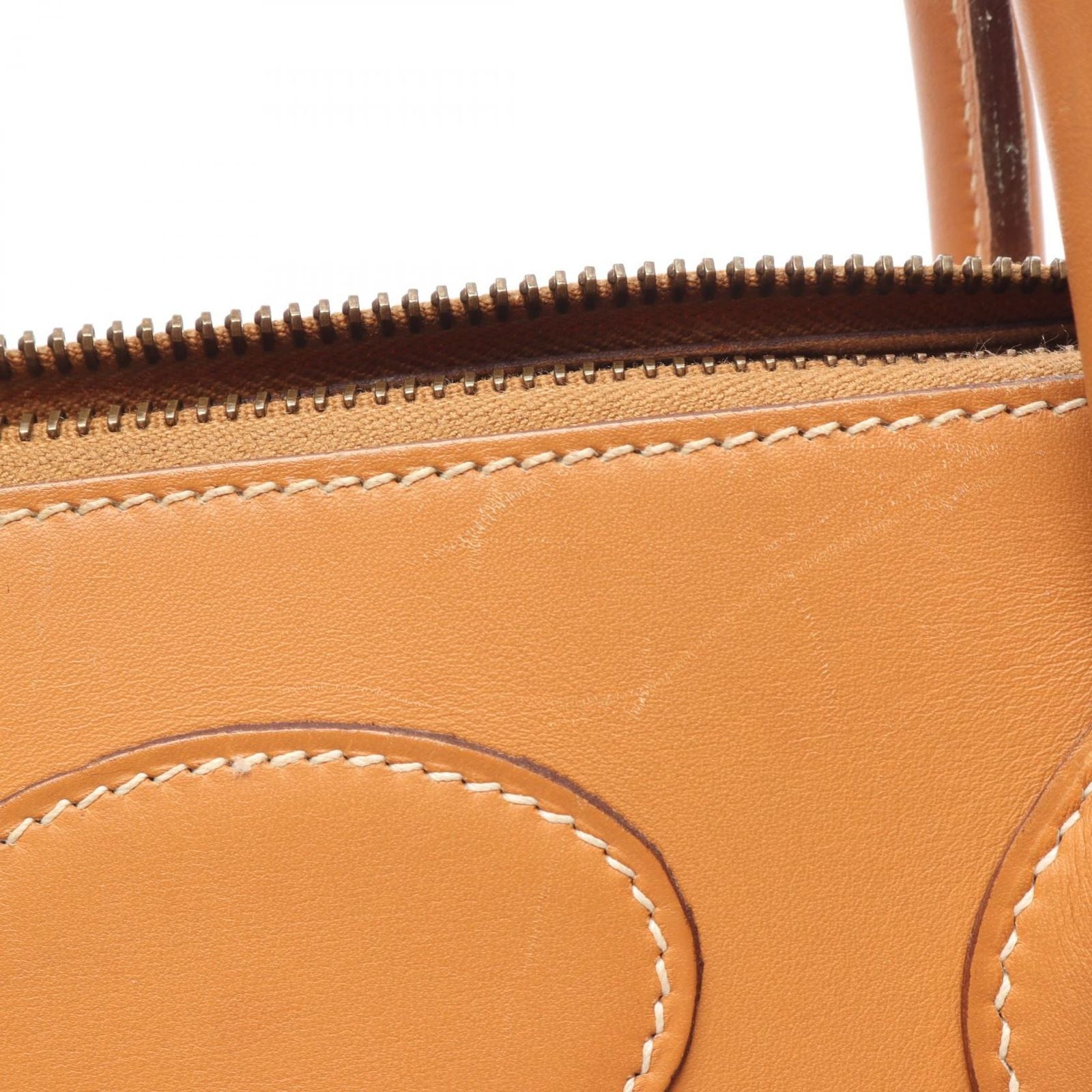 Hermes Handbag Bolide 31 Natural 2-Way Leather — view 8
