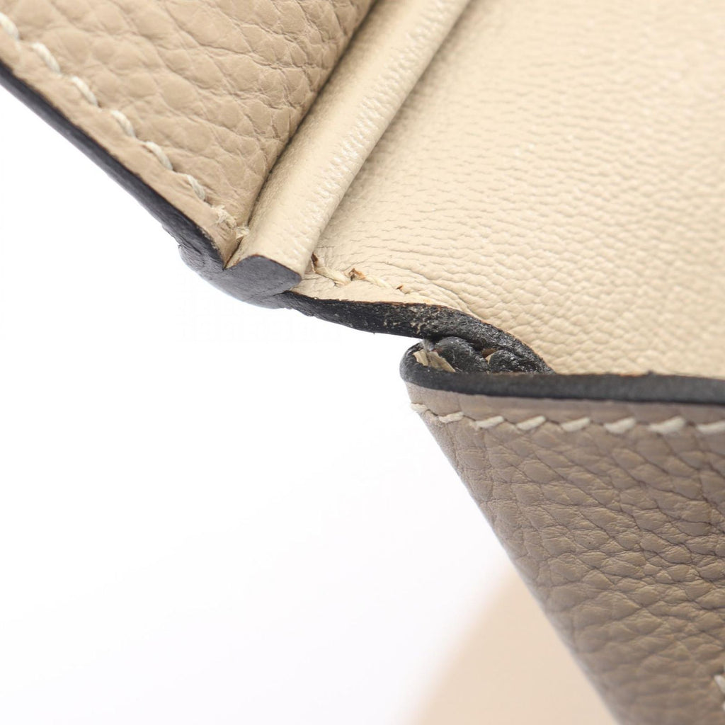 Hermes Handbag Birkin 35 Tourtier Gray Leather — view 7