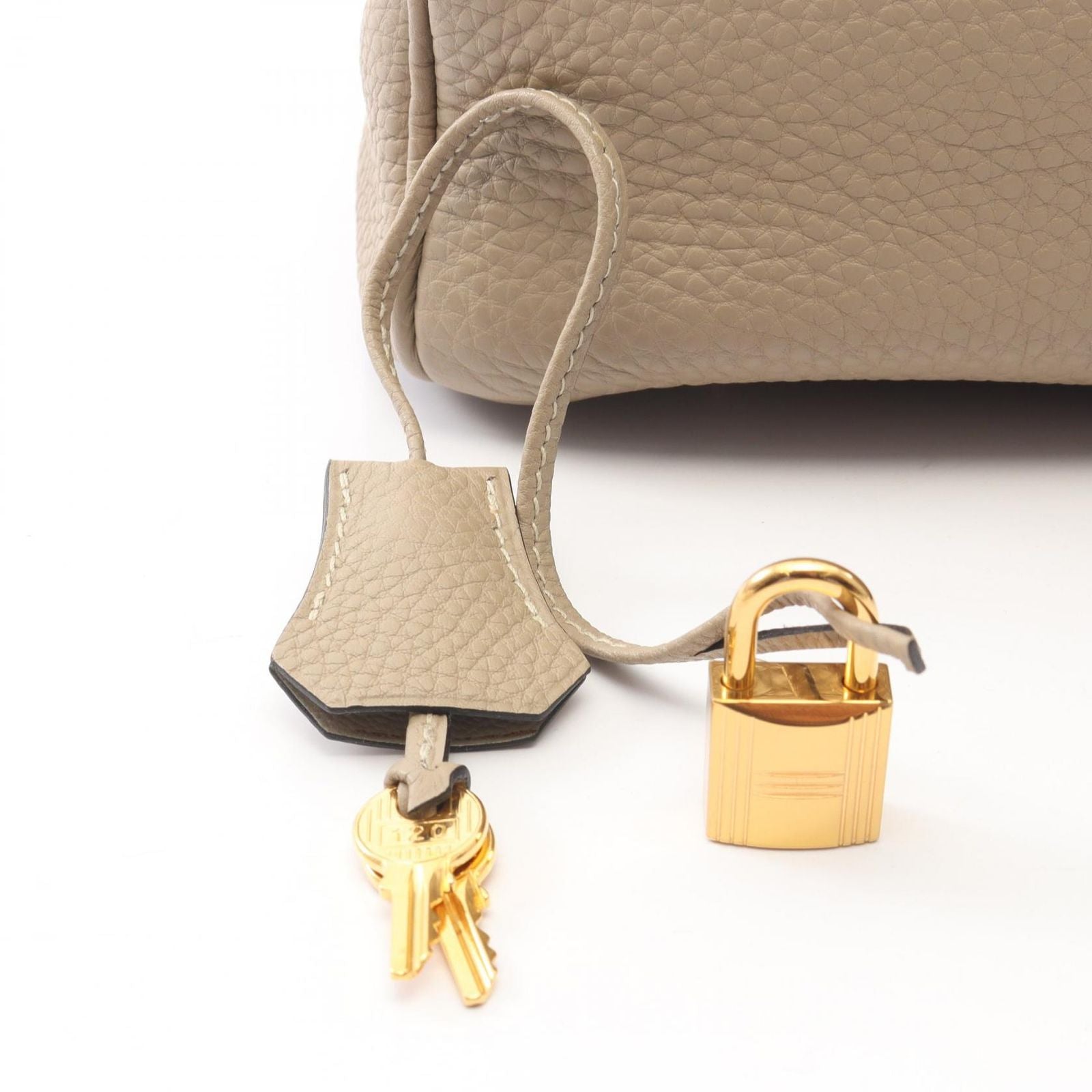 Hermes Handbag Birkin 35 Tourtier Gray Leather — view 6
