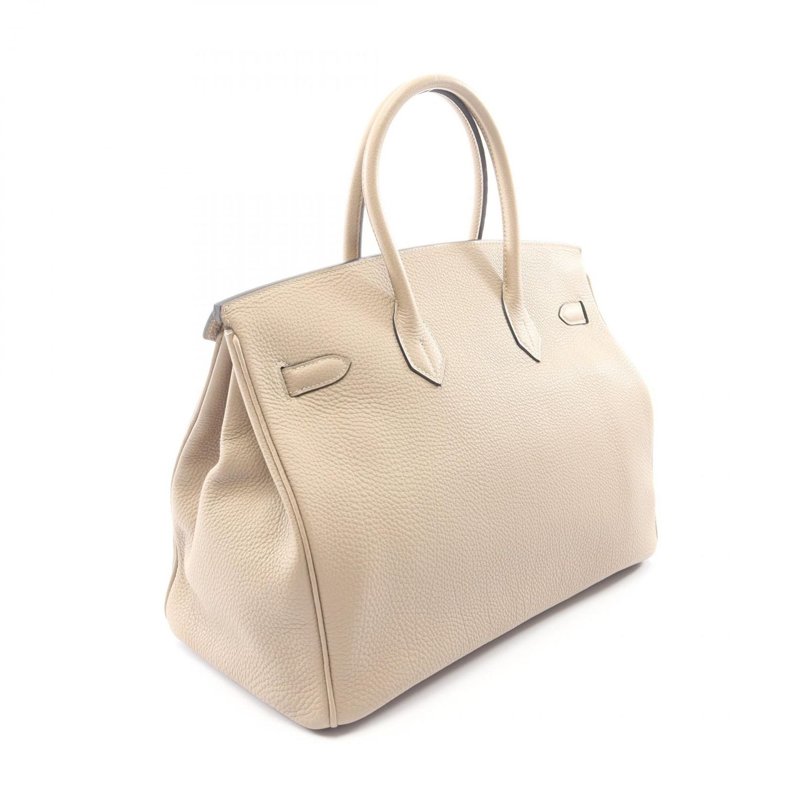 Hermes Handbag Birkin 35 Tourtier Gray Leather — view 2