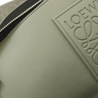 Loewe Shoulder Bag Crossbody Mini Khaki Leather
