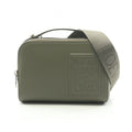 Loewe Shoulder Bag Crossbody Mini Khaki Leather