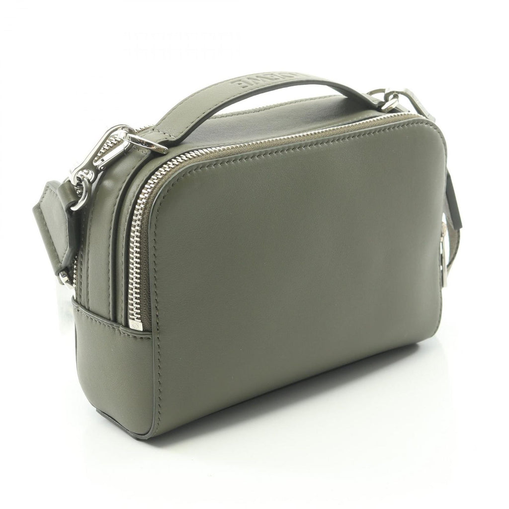 Loewe Shoulder Bag Crossbody Mini Khaki Leather