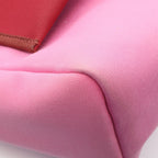 Hermes Handbag Herbag Zip PM Rouge Ache 2-Way Pink Leather Canvas Zip PM le — view 6