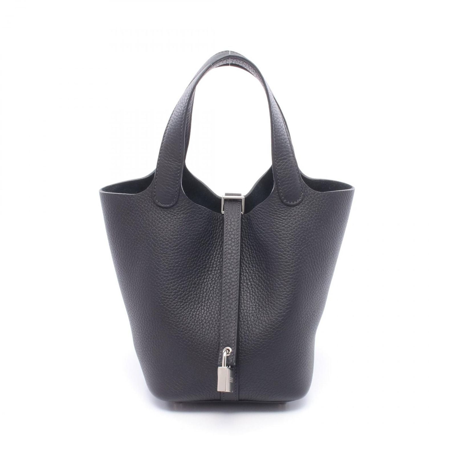 Hermes Handbag Picotin Lock PM Canvas Leather