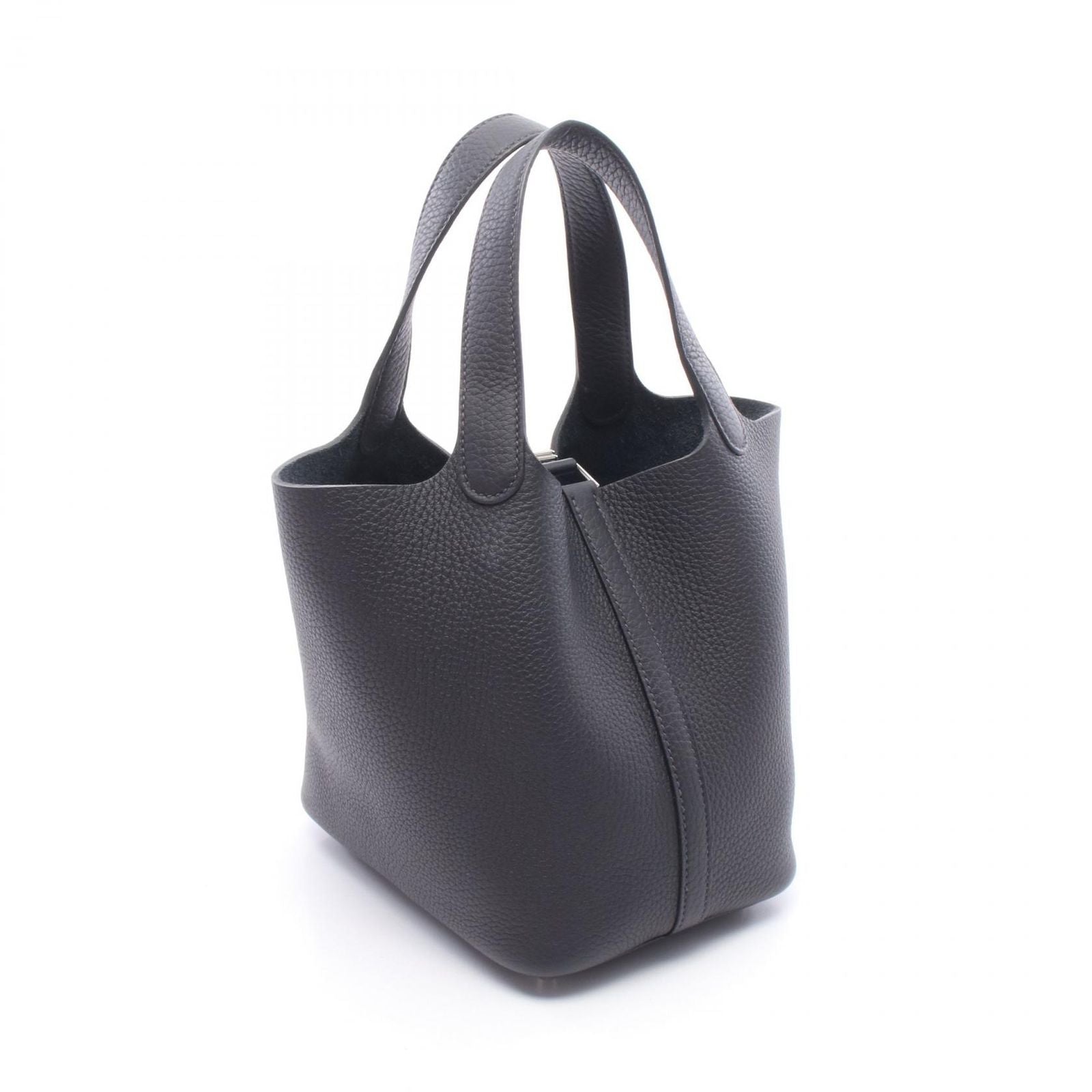 Hermes Handbag Picotin Lock PM Canvas Leather — view 2