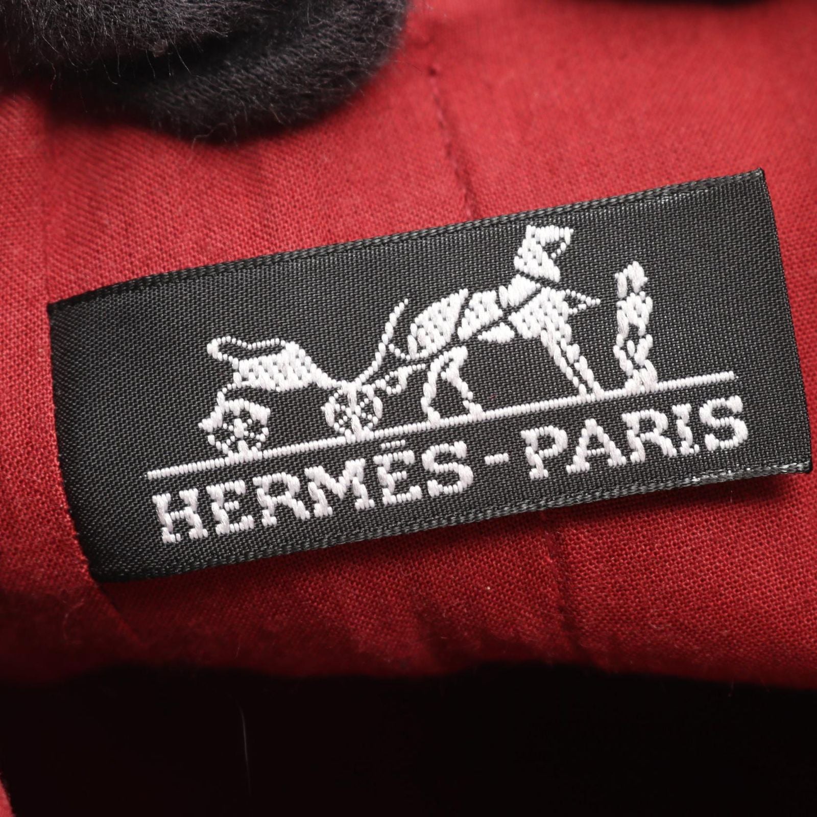 Hermes Handbag Amedaba GM Rouge Canvas Leather — view 4
