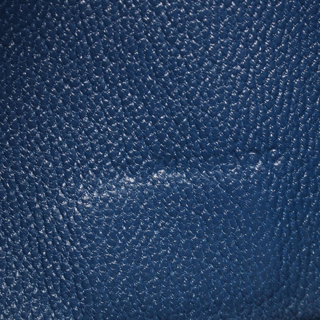 Hermes Bifold Wallet Bearn Souffle Blue Marine — view 6