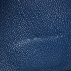Hermes Bifold Wallet Bearn Souffle Blue Marine — view 6